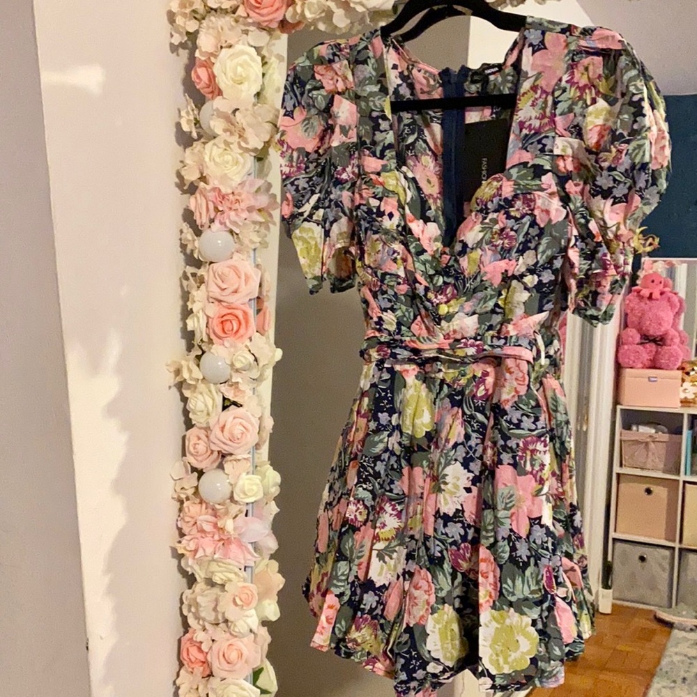 NWT floral romper